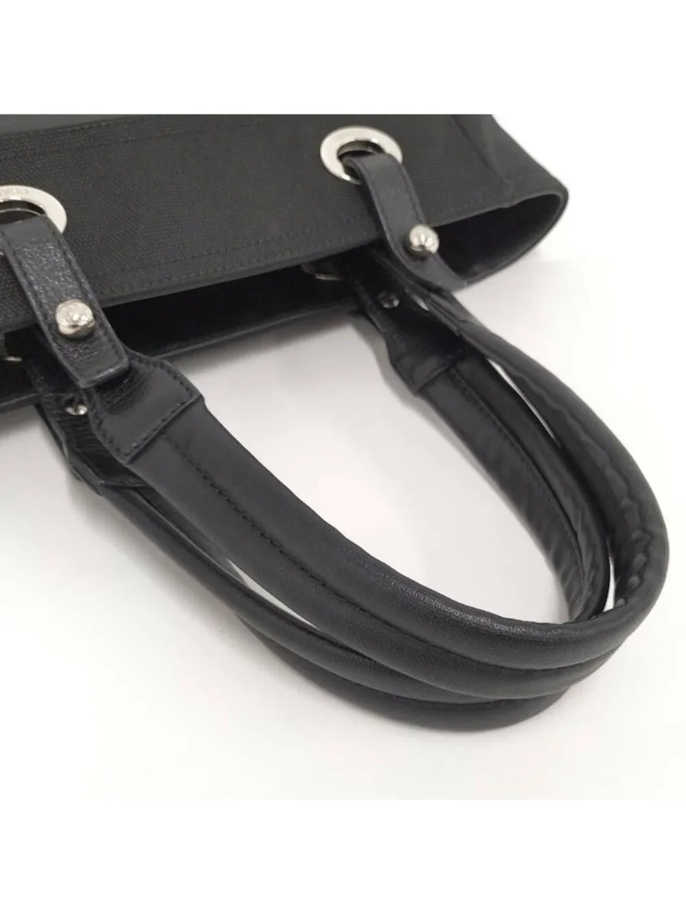 Chanel Paris Biarritz PM Tote Leather Black